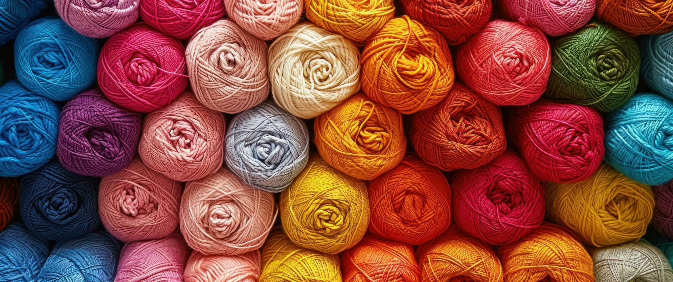 AI generated what's the difference between a crochet and knitting yarn photo