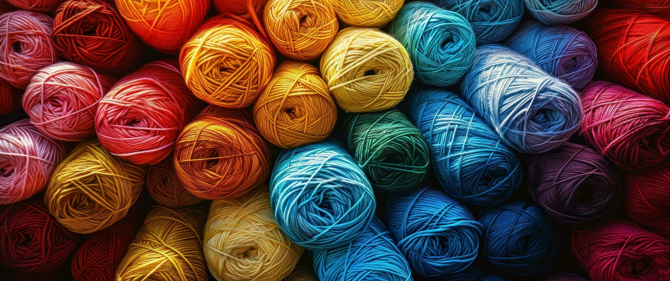 AI generated what's the difference between a crochet and knitting yarn photo