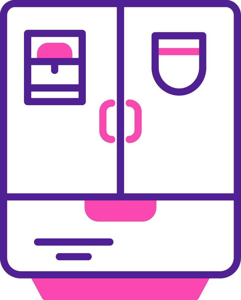 Refrigerator Vector Icon