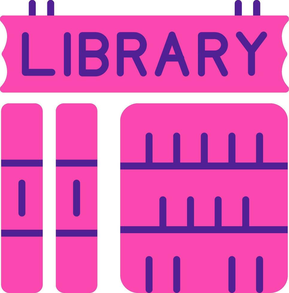 Library Vector Icon