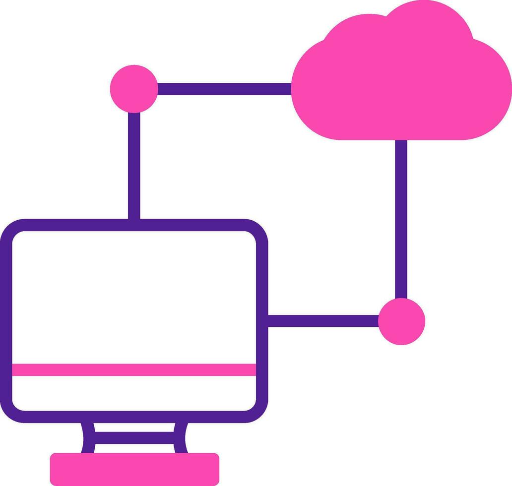 Data Transfer Vector Icon