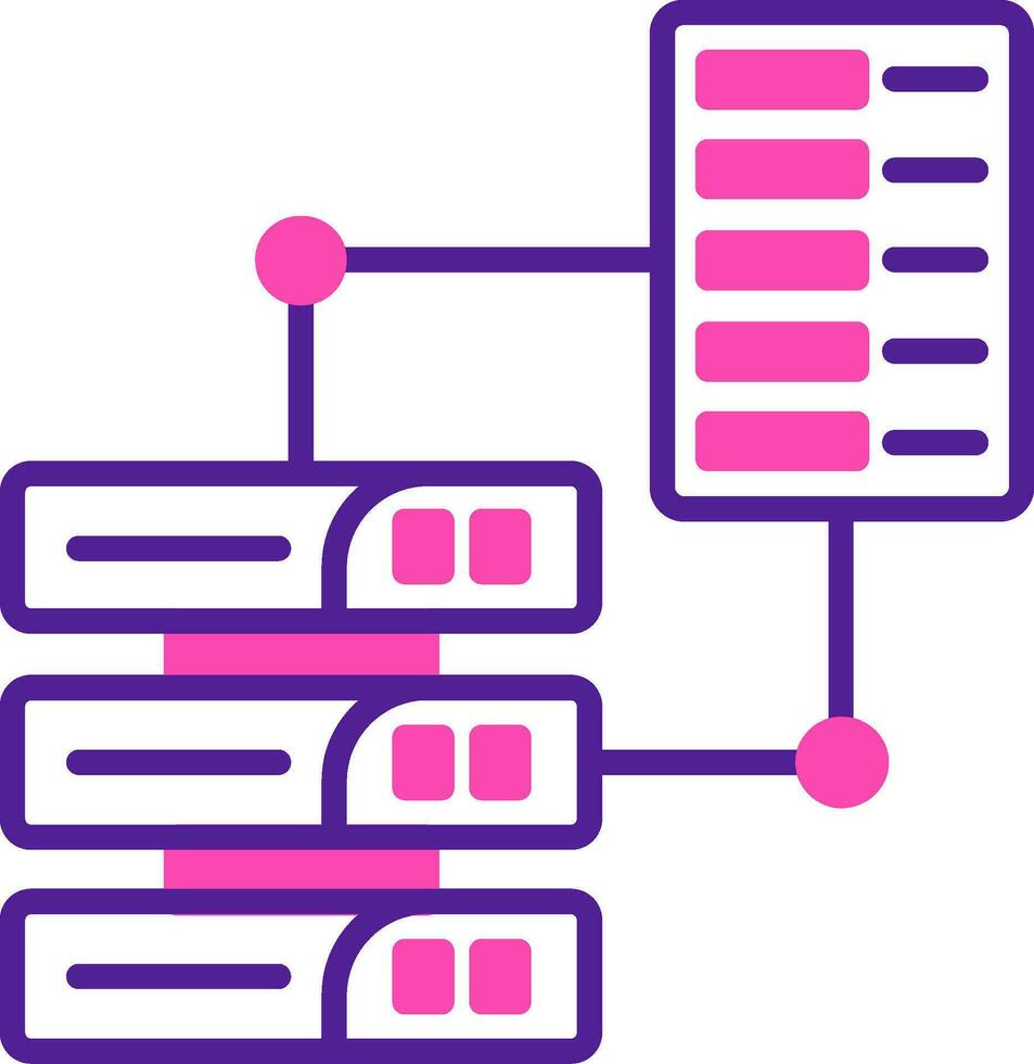 Data Transfer Vector Icon