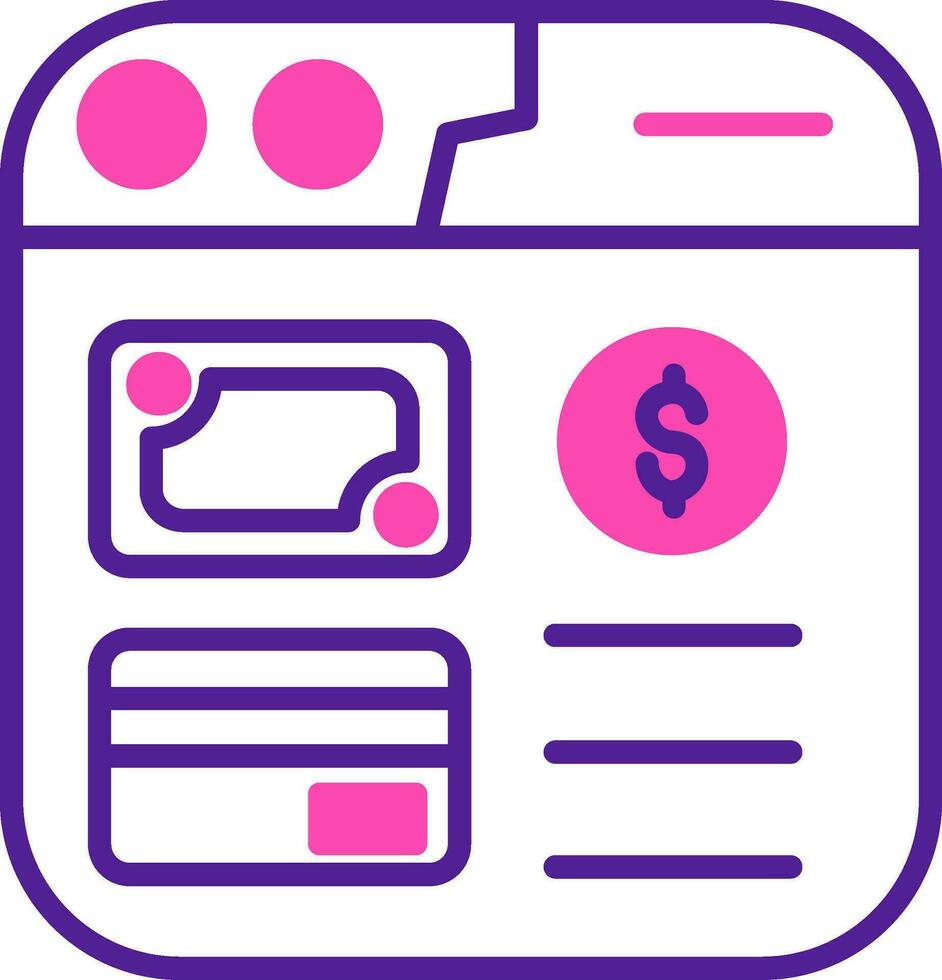 Online Payment Vector Icon