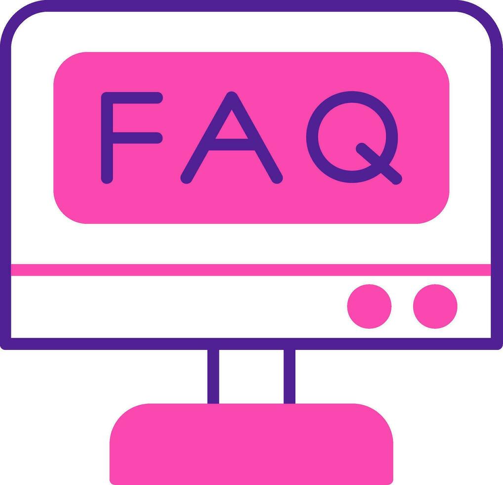 Faq Vector Icon