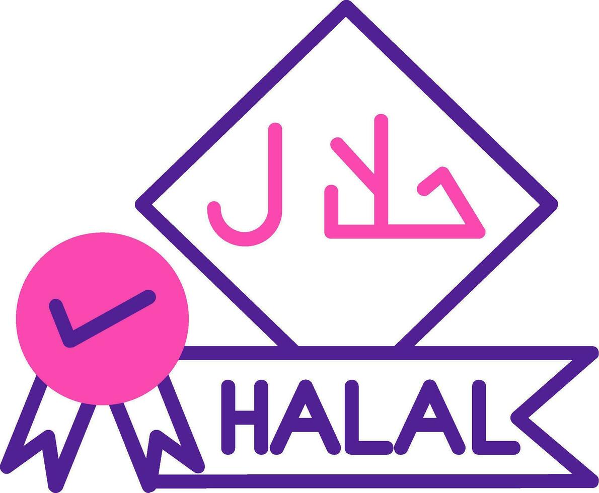 Halal Vector Icon