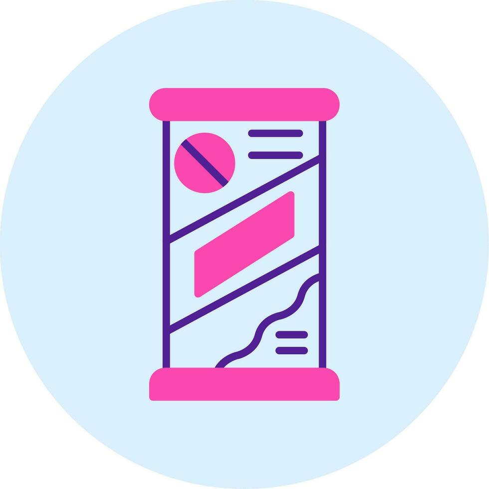 Roll Up Vector Icon