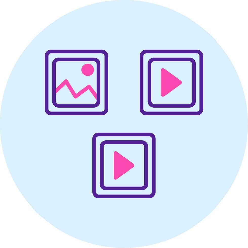 Media Vector Icon