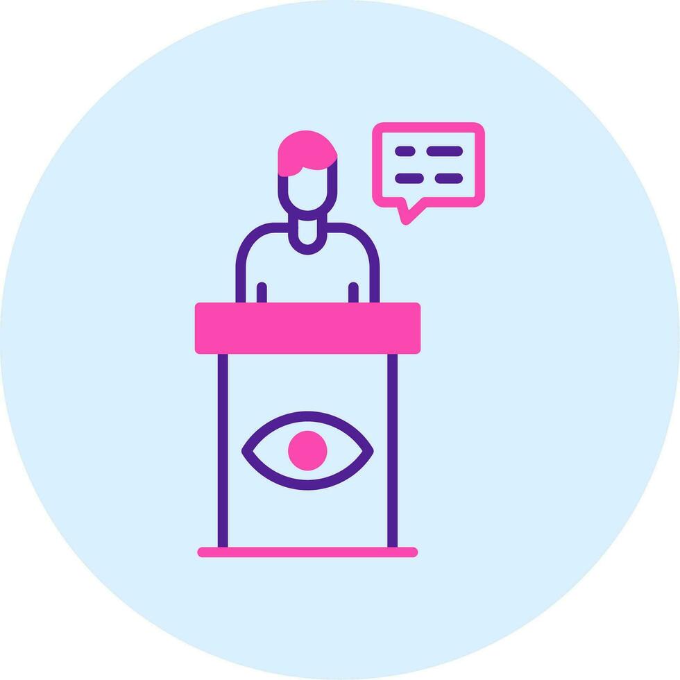 Witness Vector Icon