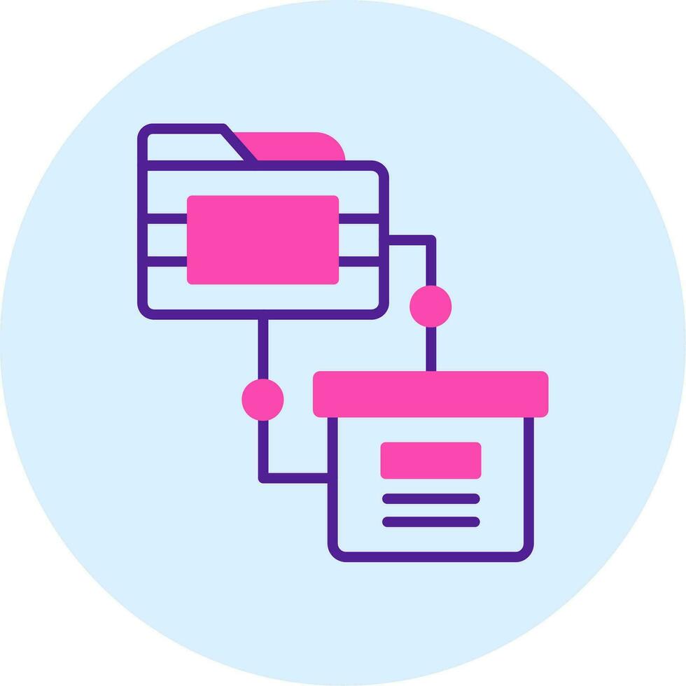 Data Transfer Vector Icon