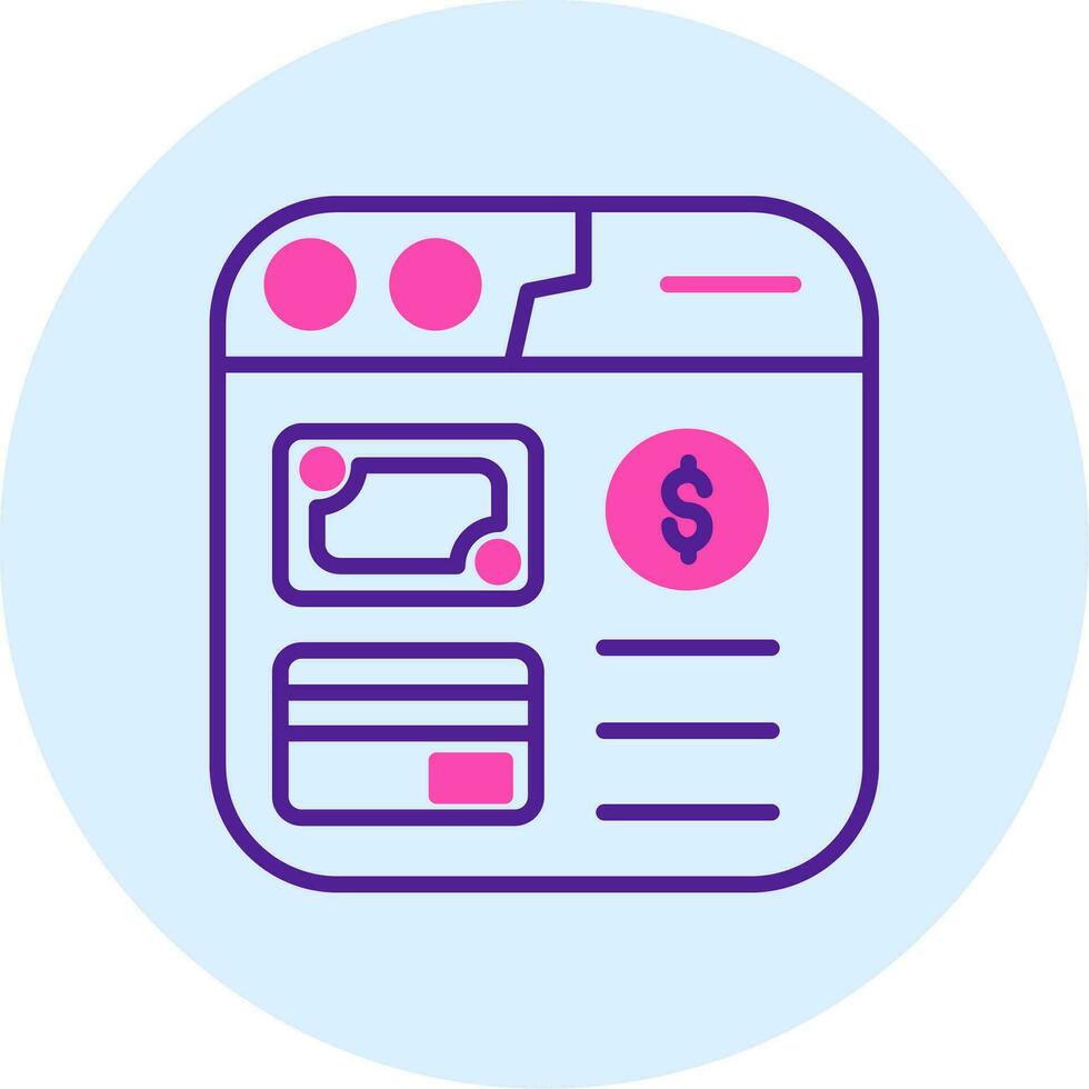 Online Payment Vector Icon