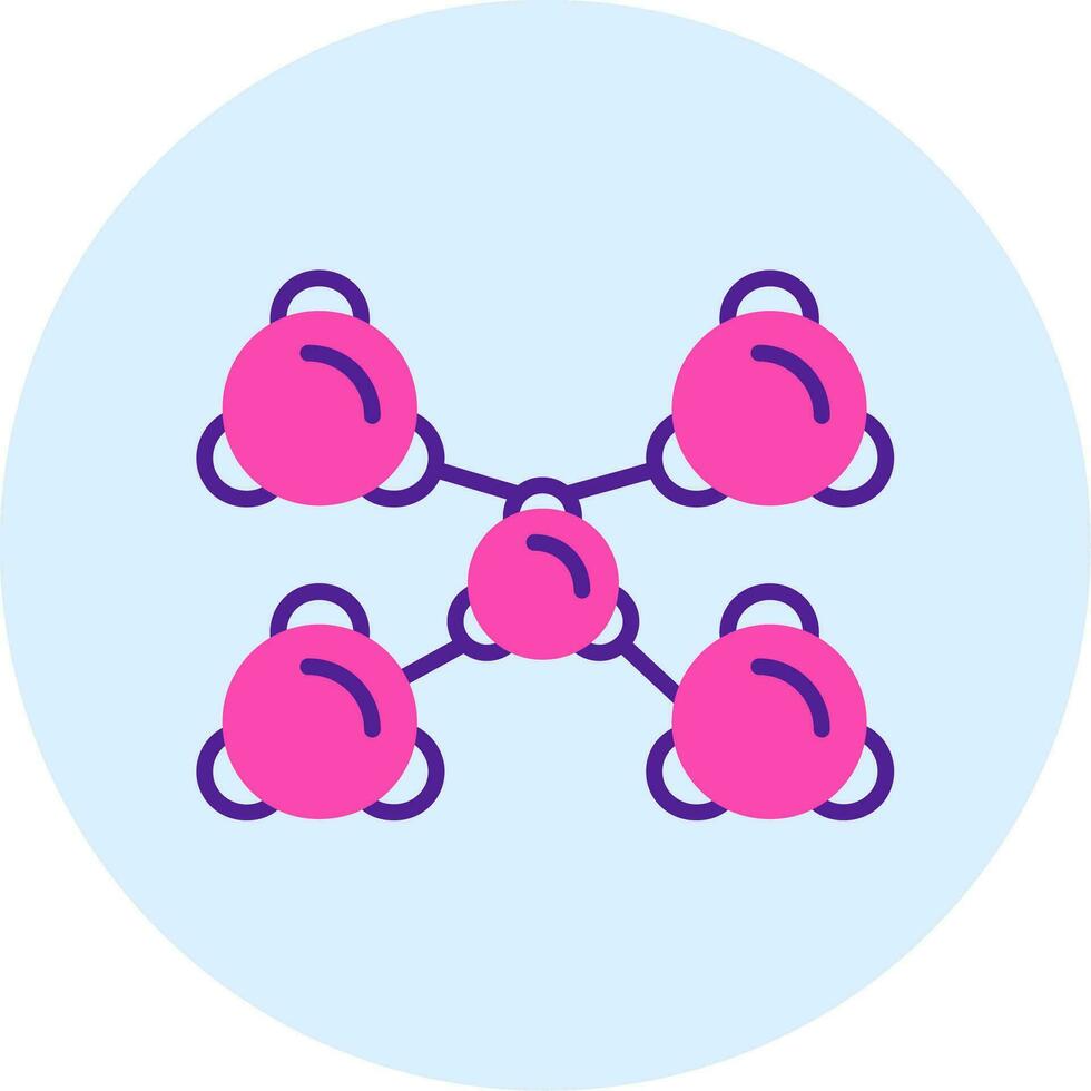 Molecule Vector Icon