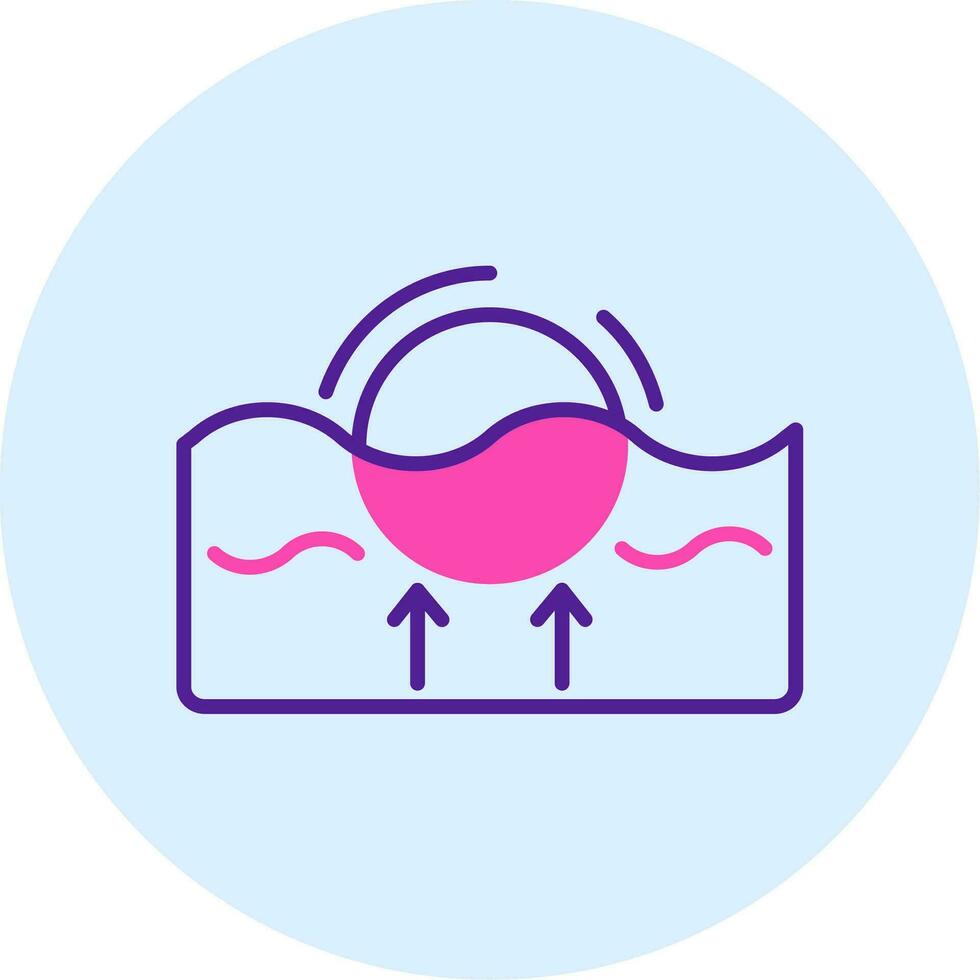 Float Vector Icon