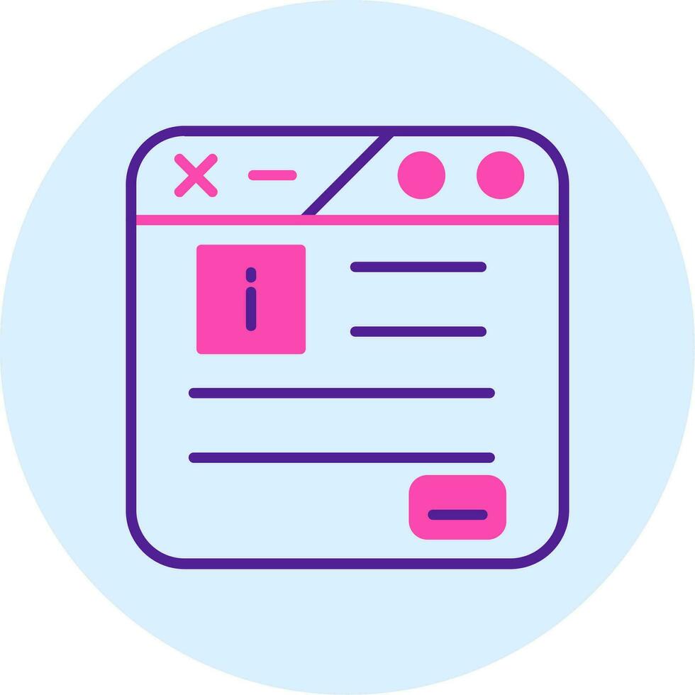 Information Vector Icon