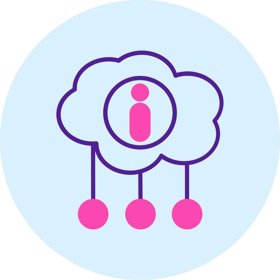 Cloud Computing Vector Icon