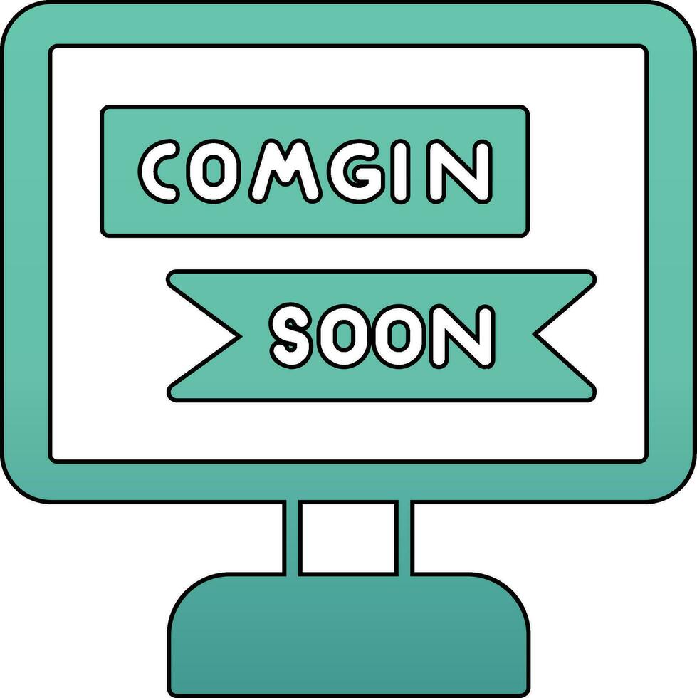Coming Soon Vector Icon