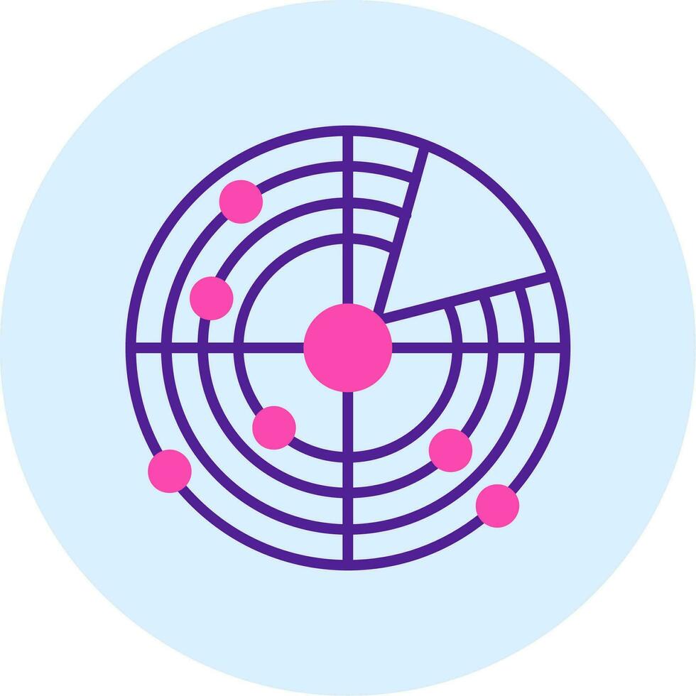 Radar Vector Icon