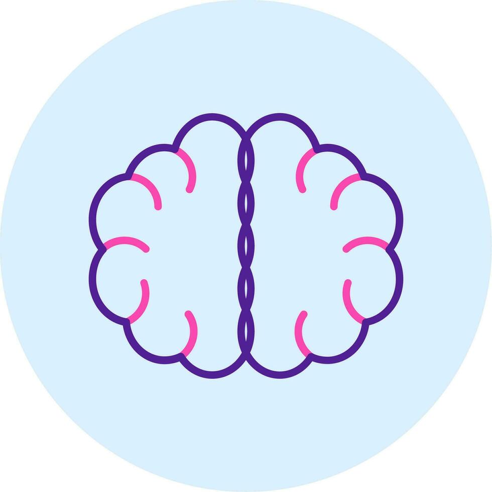 icono de vector de cerebro