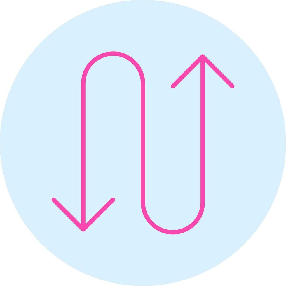 Zigzag Vector Icon
