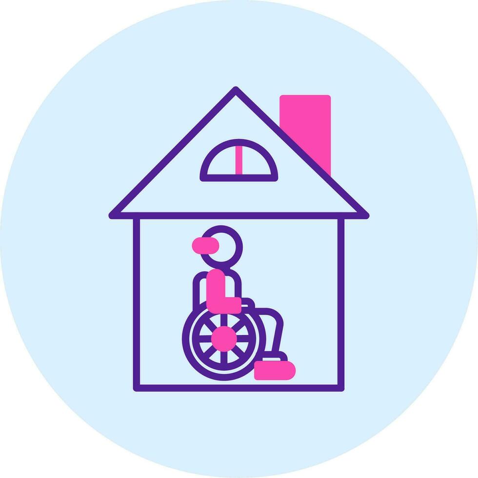 Nursing Home Vector Icon