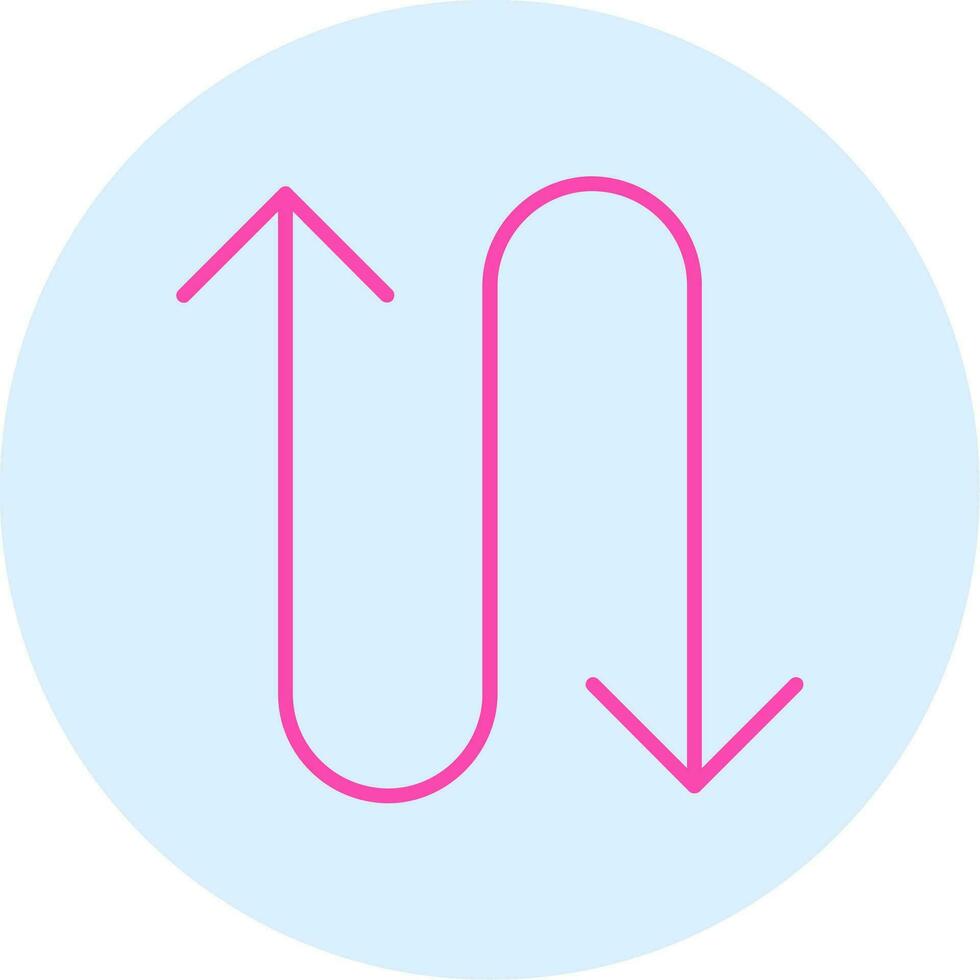 Zigzag Vector Icon