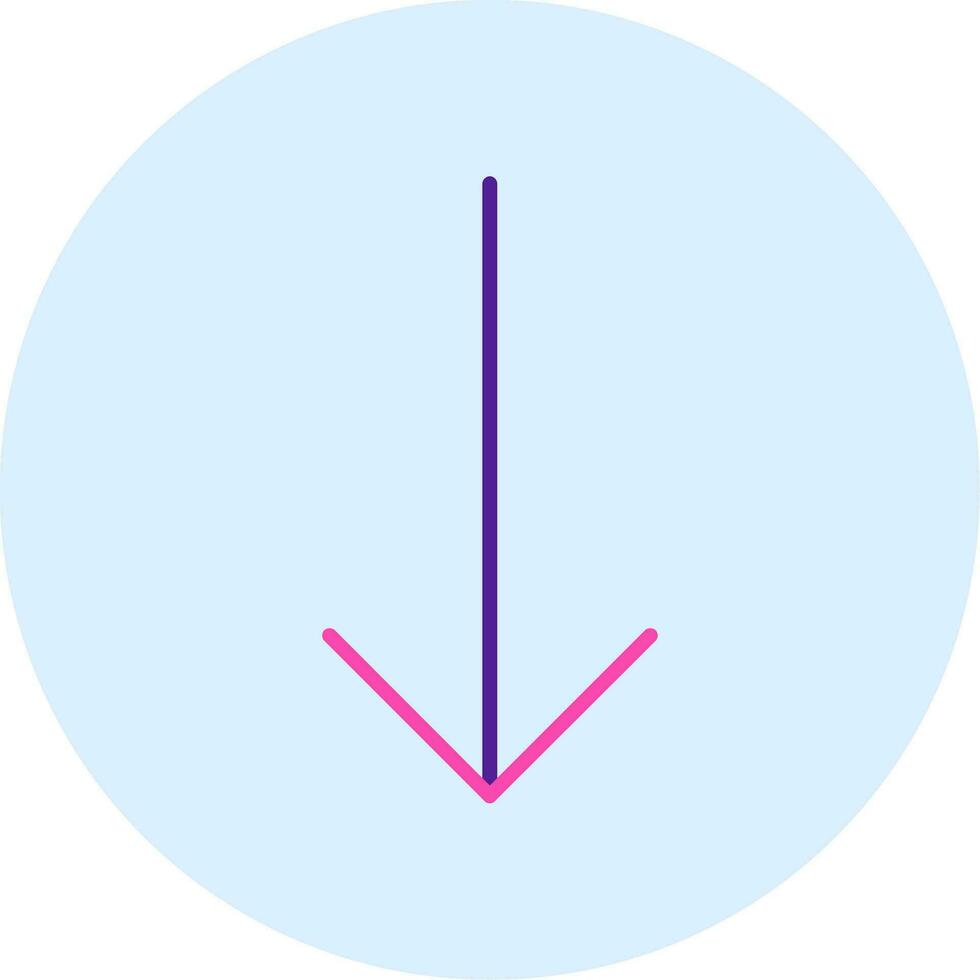 Down Arrow Vector Icon