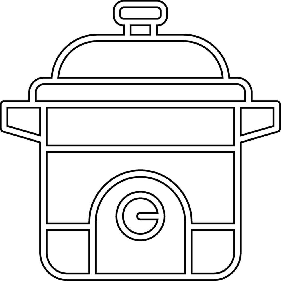 Rice Cooker Vector Icon