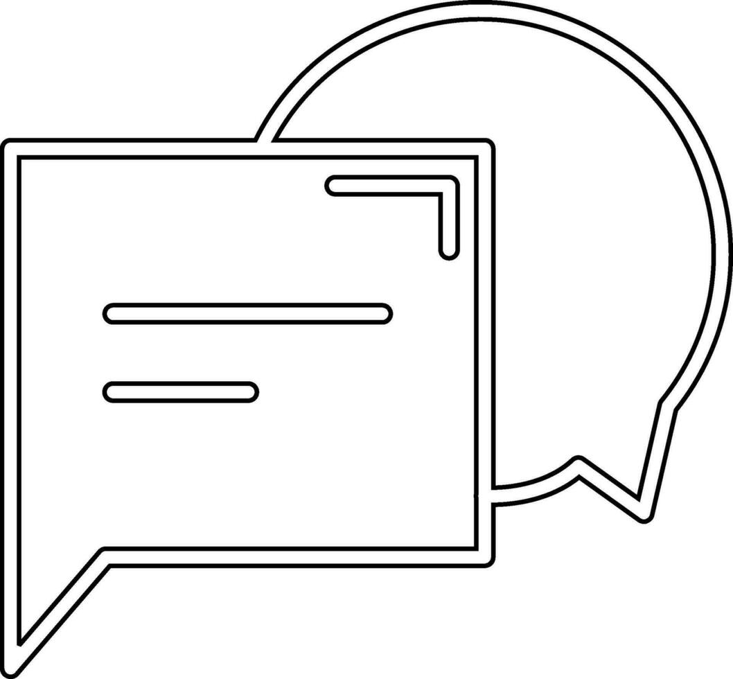 Speech Bubbles Vector Icon