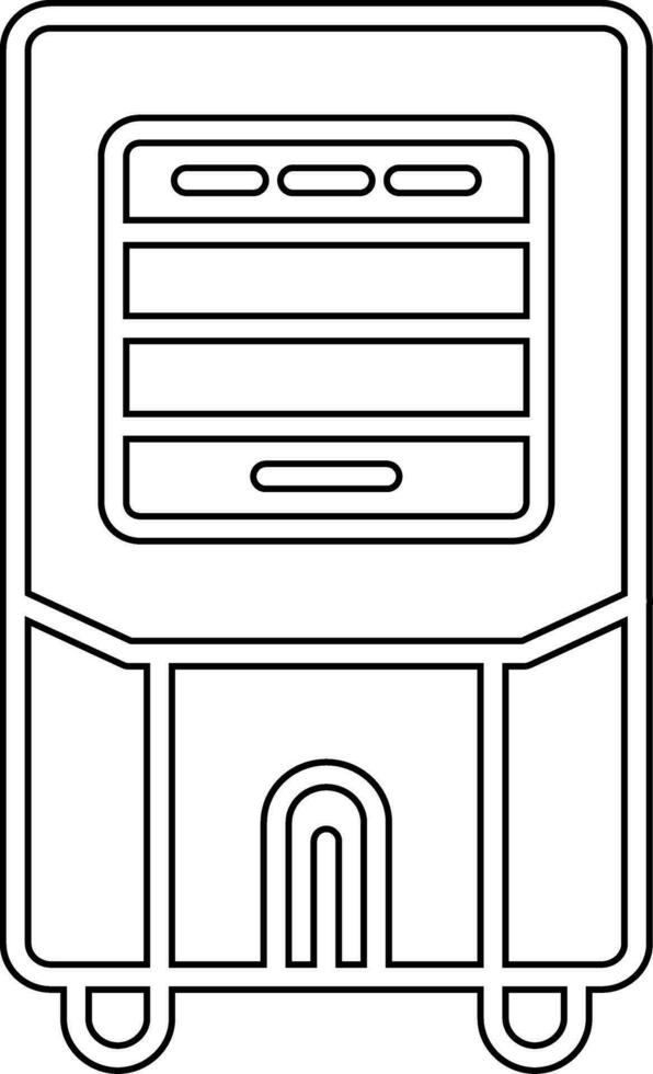 Cooler Vector Icon