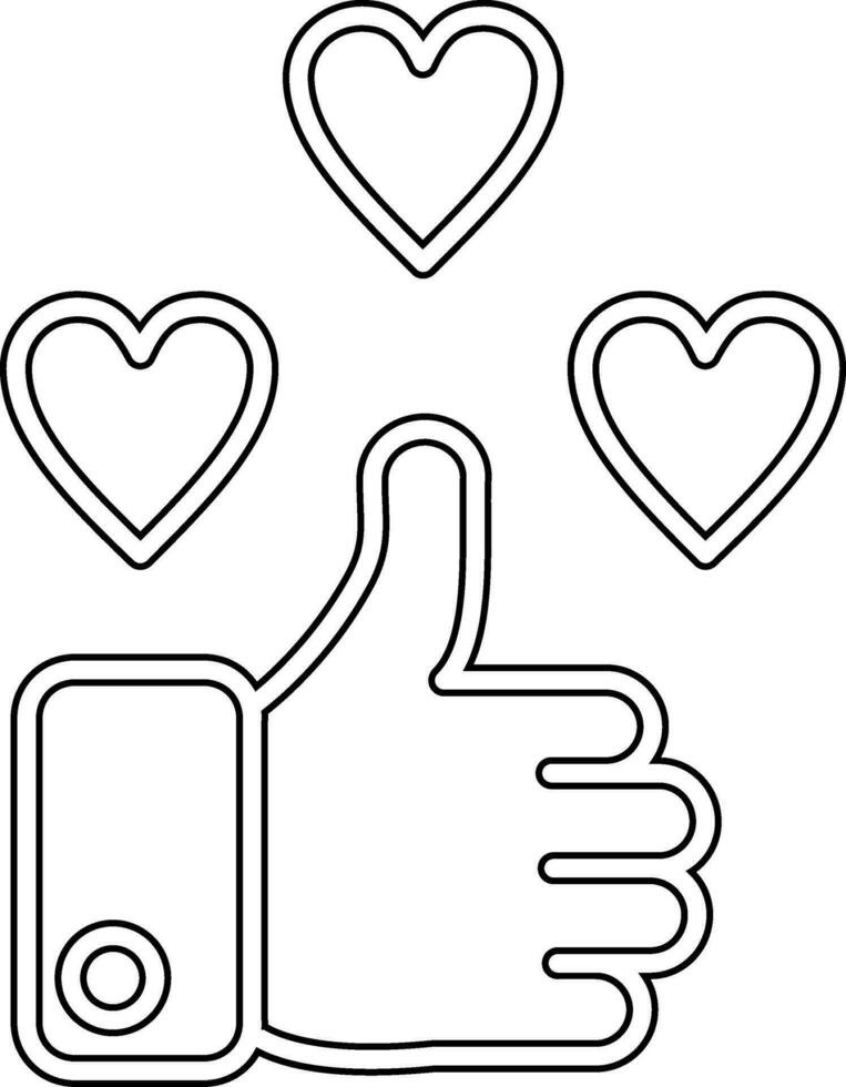 Like Vector Icon