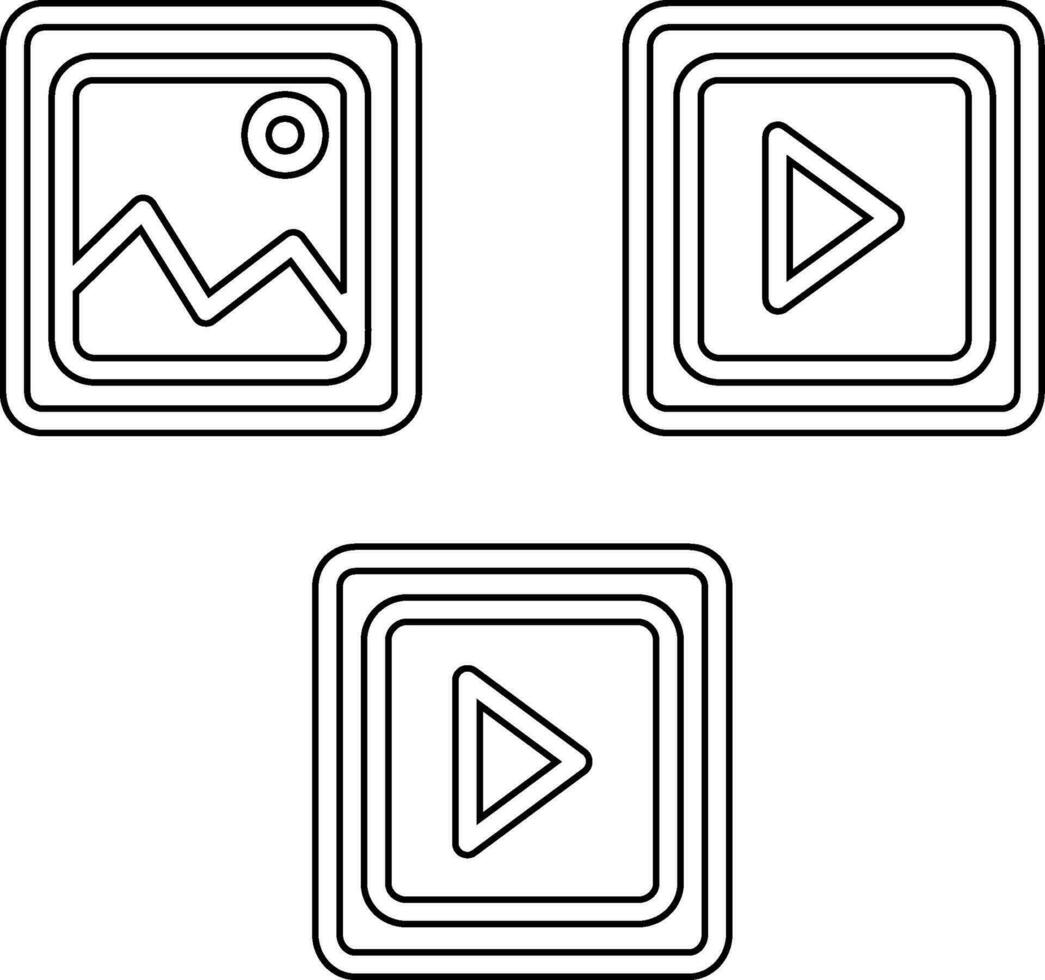 Media Vector Icon