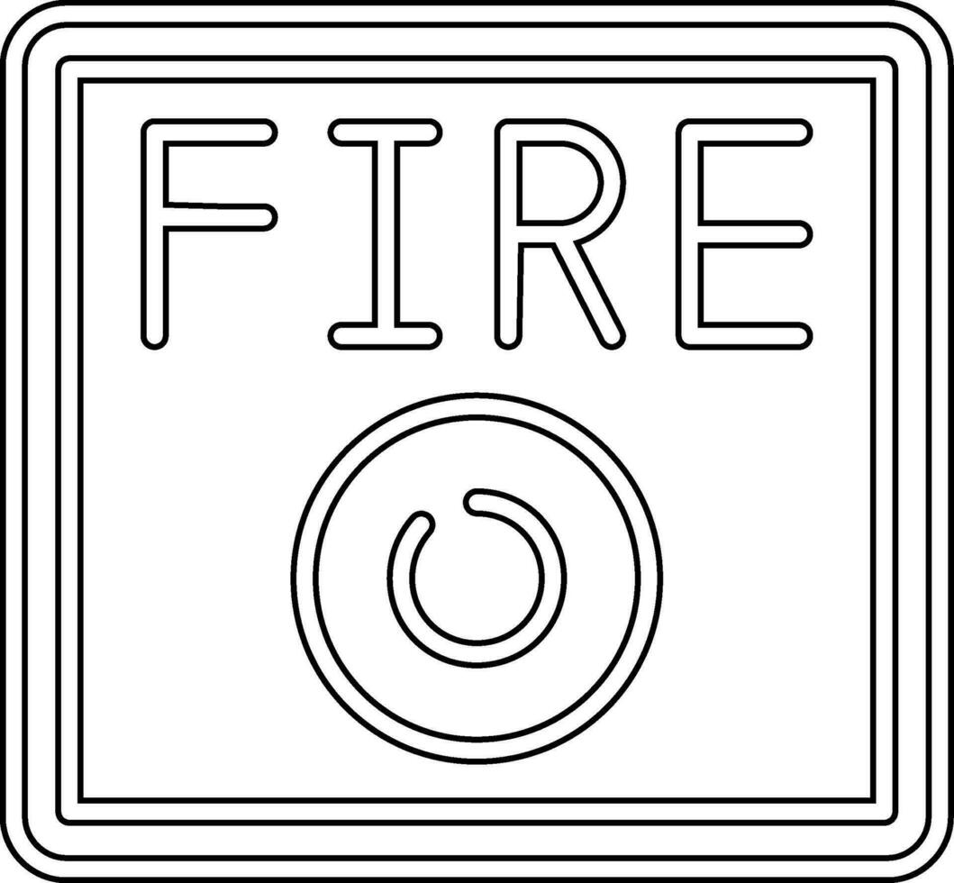 Fire Alarm Vector Icon