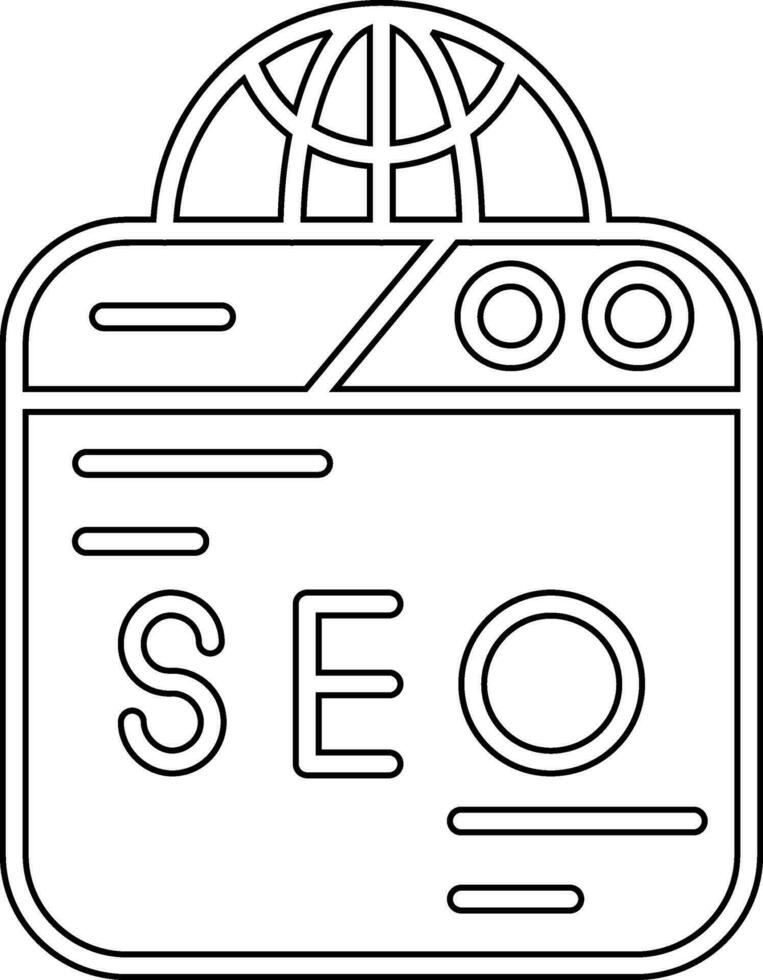 Seo Vector Icon
