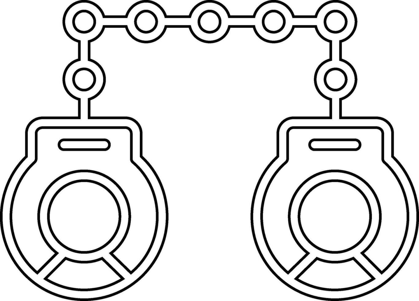 Handcuffs Vector Icon