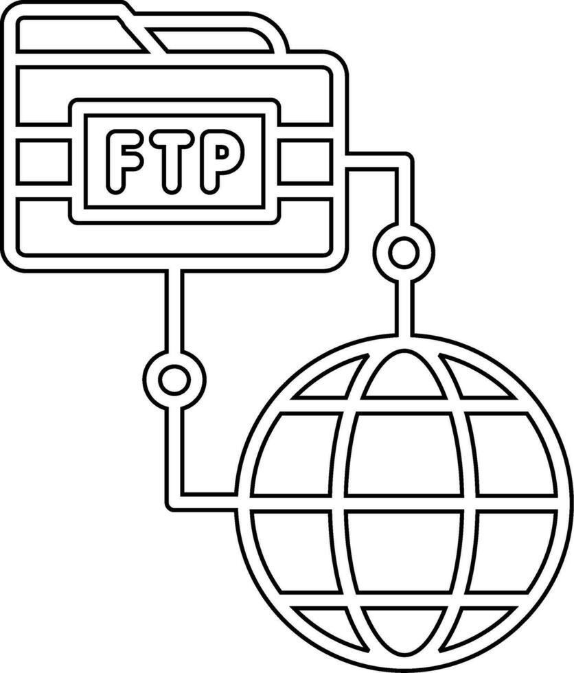 Ftp Vector Icon