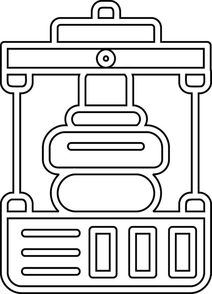 Press Vector Icon