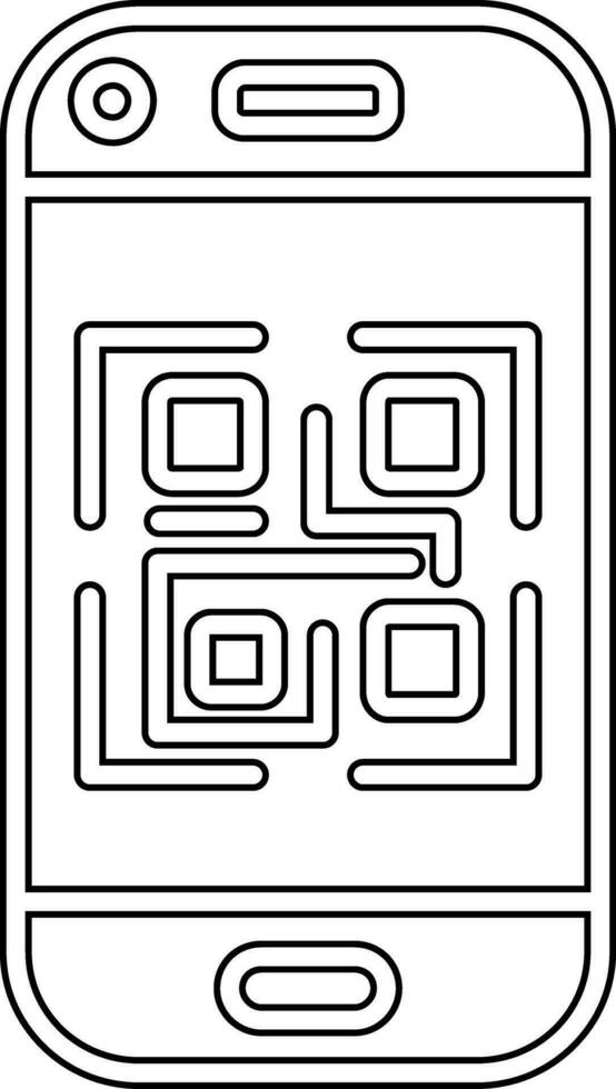 Qr Code Vector Icon