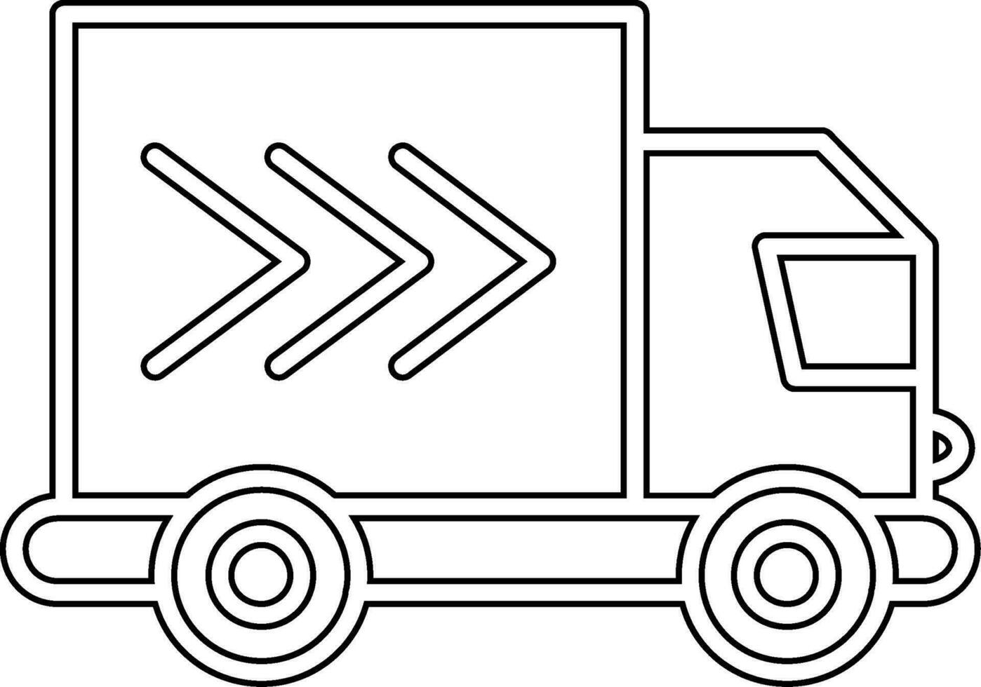 Delivery Truck Vector Icon