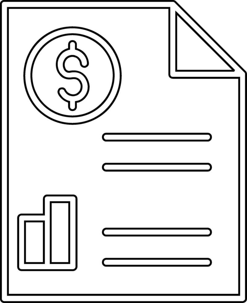 Paper Bills Vector Icon