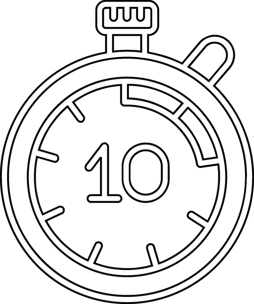 Stopwatch Vector Icon