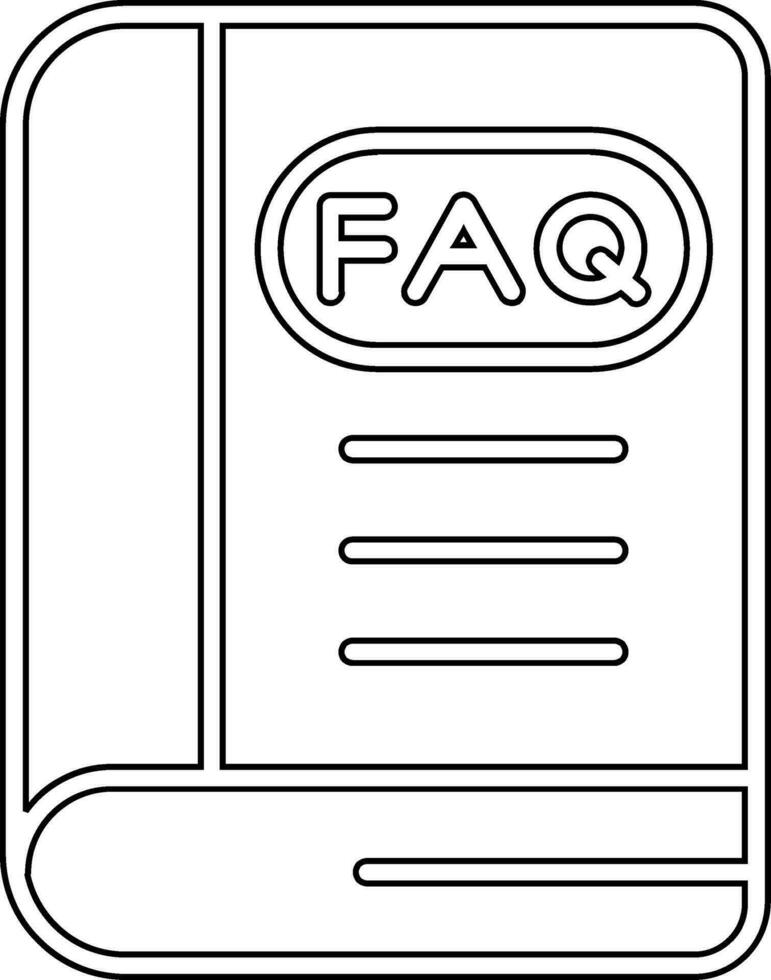 Faq Vector Icon