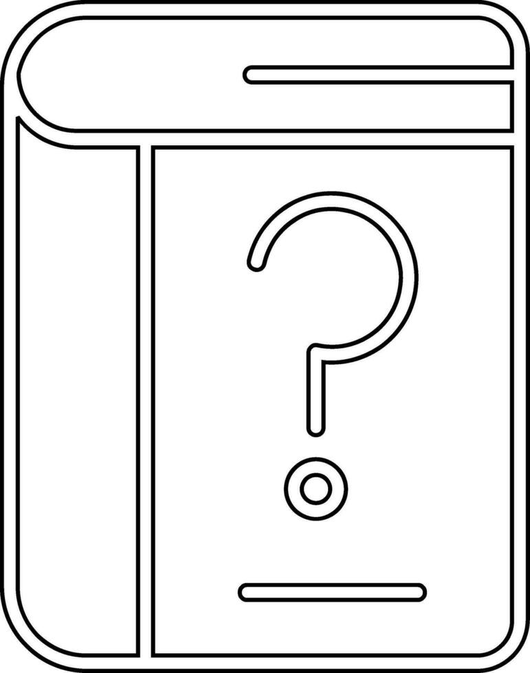 Question book Vector Icon