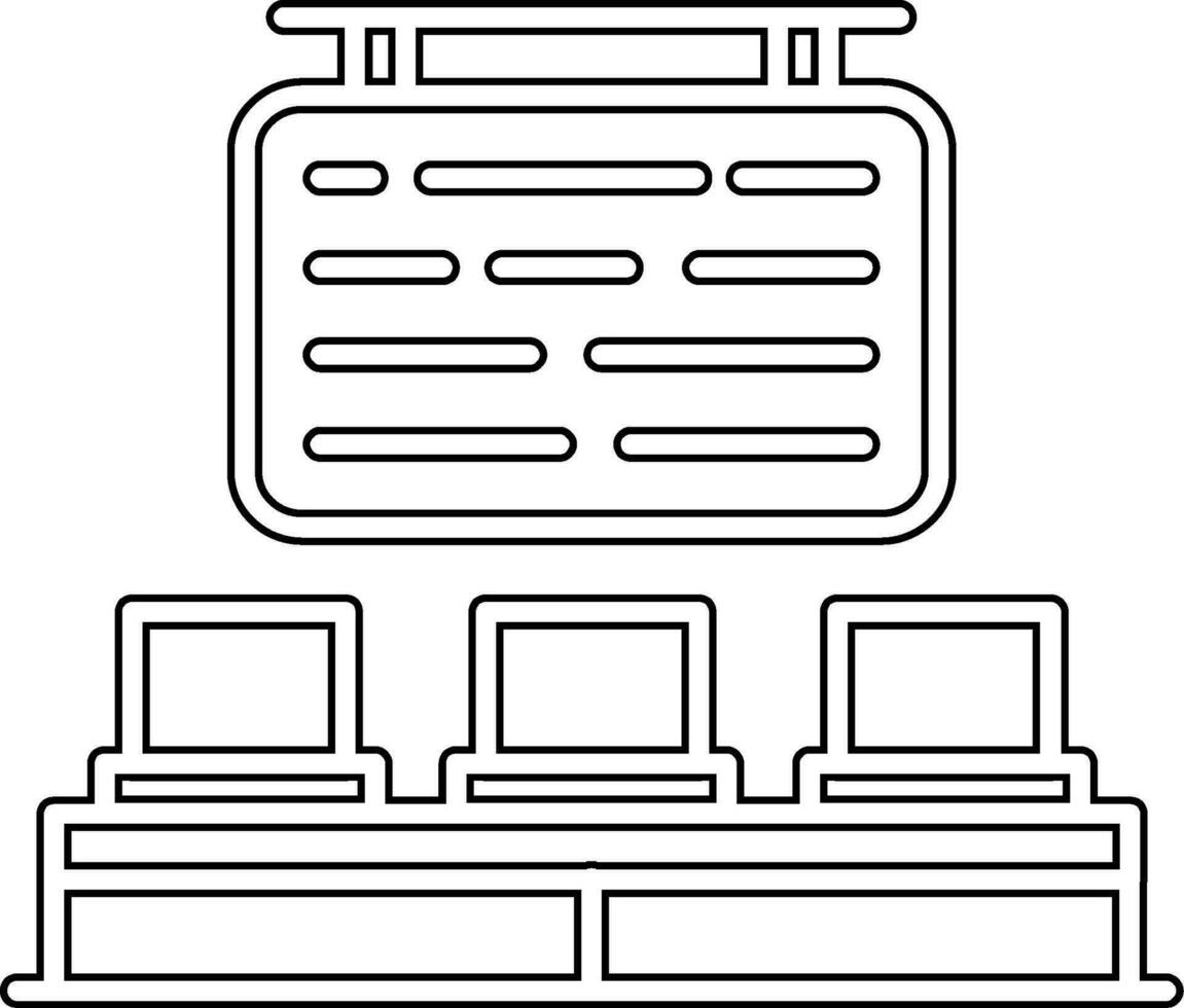 Waiting Room Vector Icon