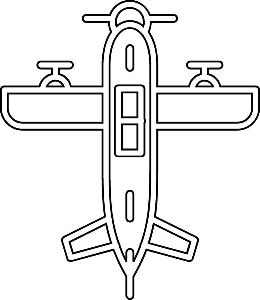 Seaplane Vector Icon