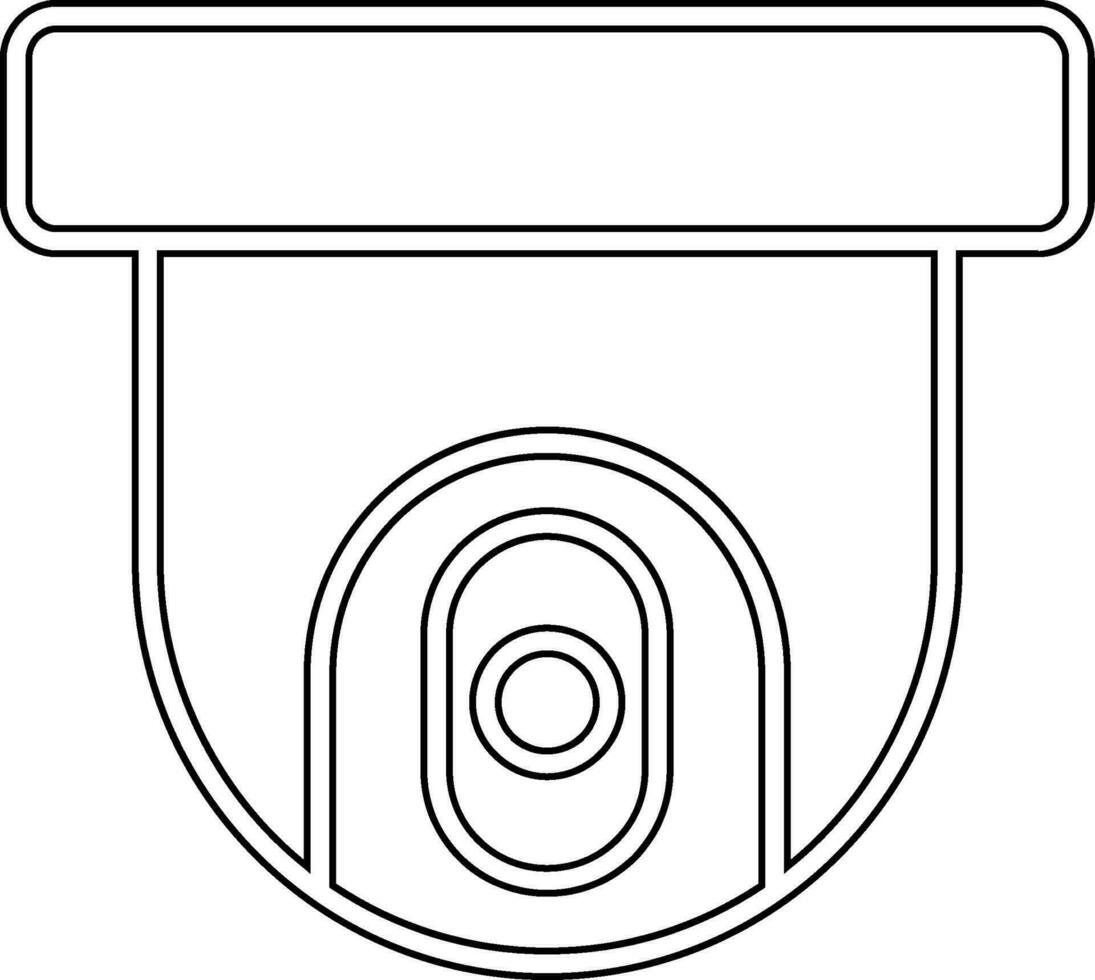 Security Camera Vector Icon