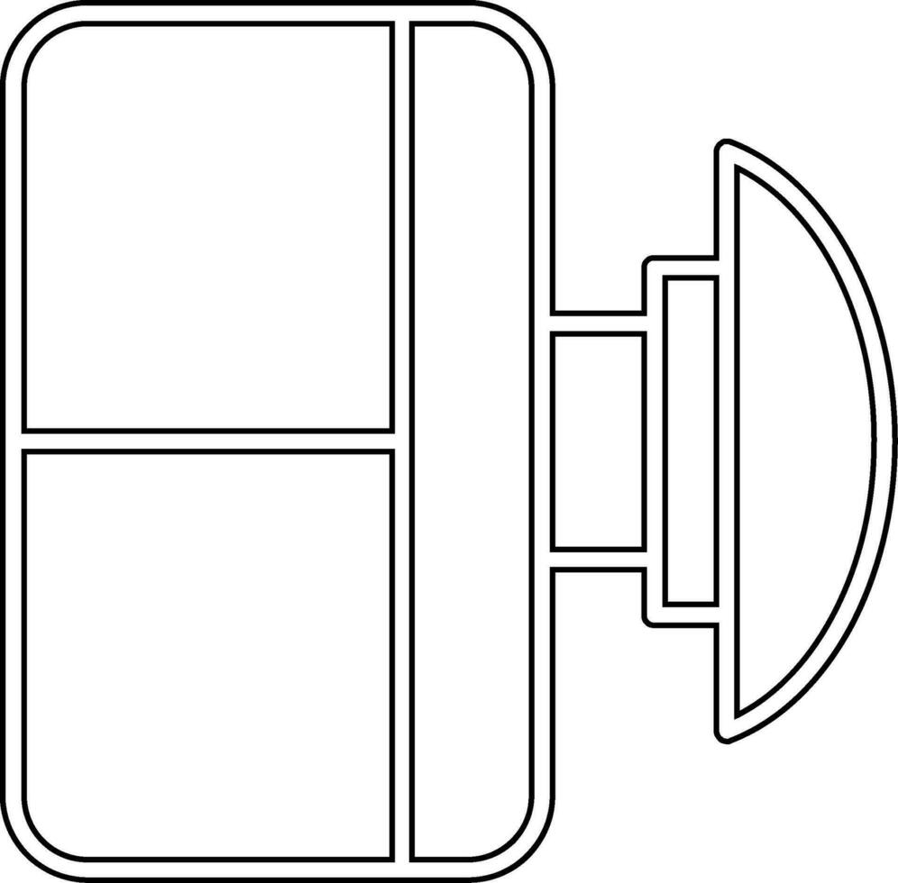 Emergency Button Vector Icon