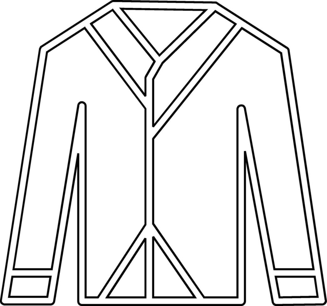 Bathrobe Vector Icon