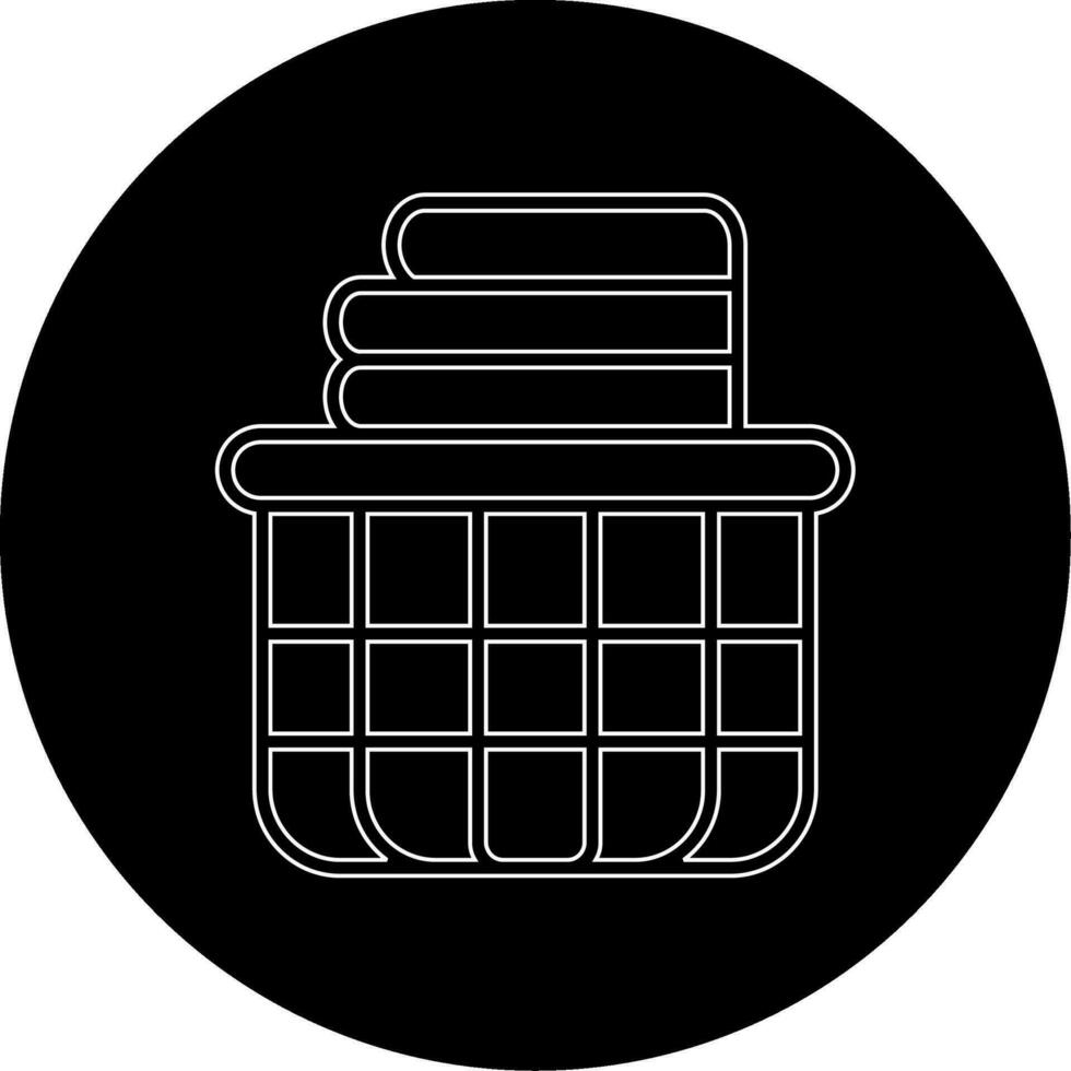 Laundry Basket Vector Icon