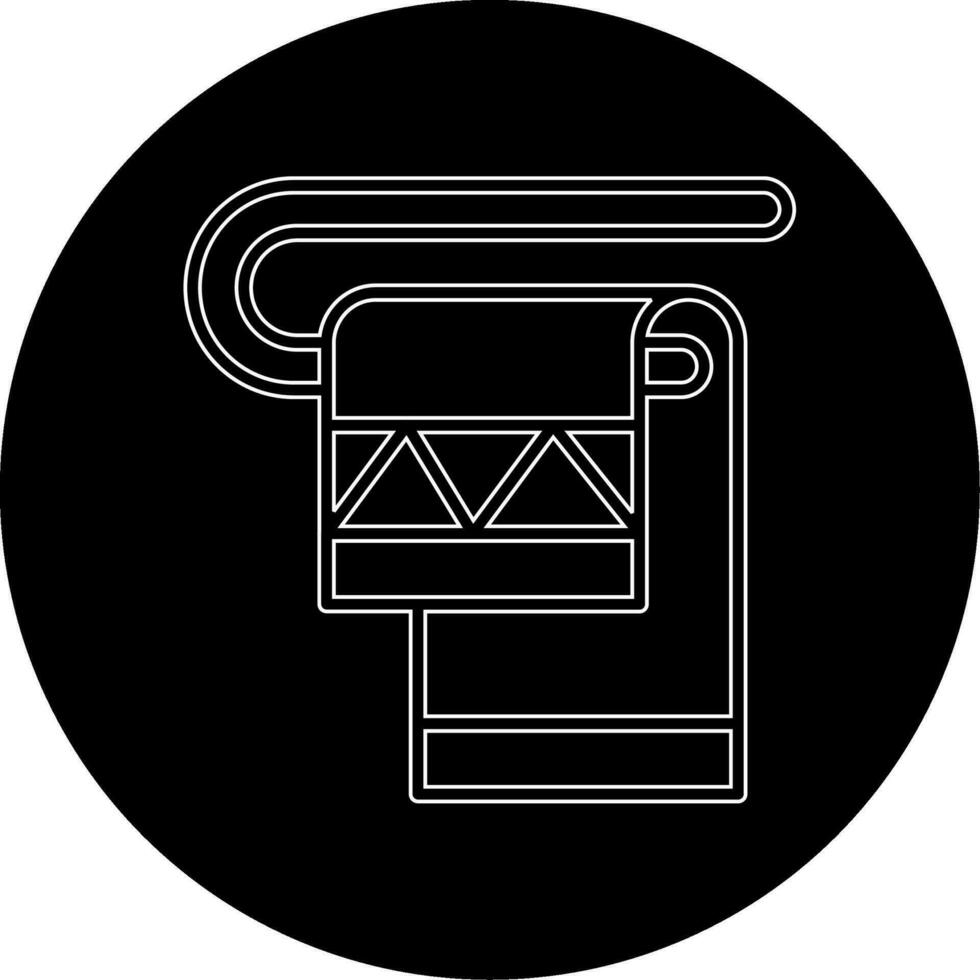 Towel Rack Vector Icon