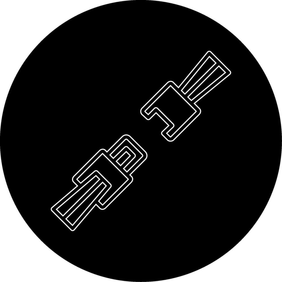 Seatbelt Vector Icon