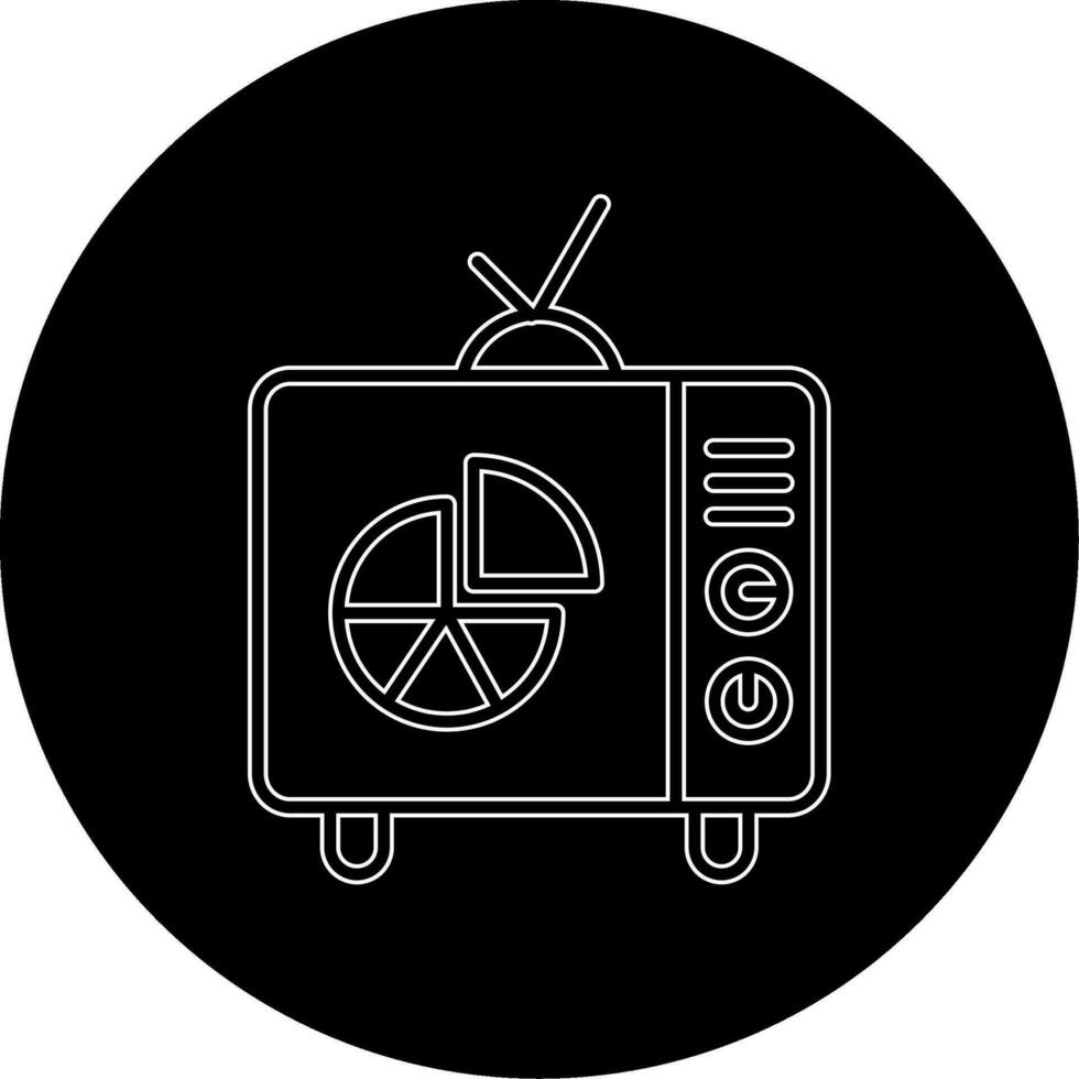 icono de vector de tv